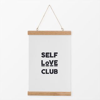 Textilposter Self Love Club