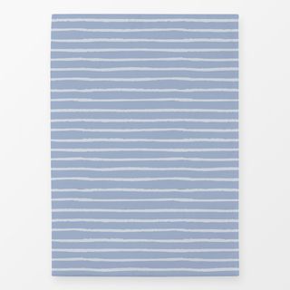 Geschirrtücher Stripes Streifen white on blue