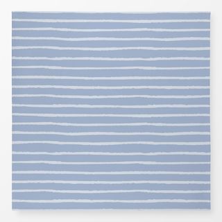 Tischdecke Stripes Streifen white on blue