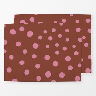 Tischset Pink Dots