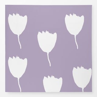 Tischdecke Tulpen Flieder