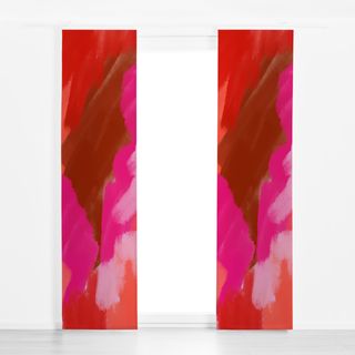 Flächenvorhang Red Pink Canvas