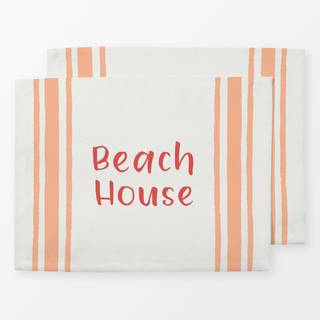 Tischset Beach House coral