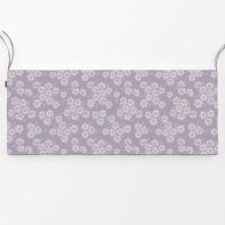Bankauflage Line Art | Flowers | lavender