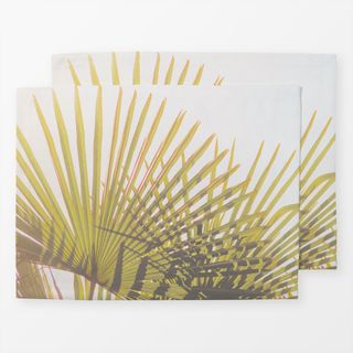 Tischset Tropische Palmenwedel