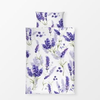 Bettwäsche Lavendel Blumen Sträuße