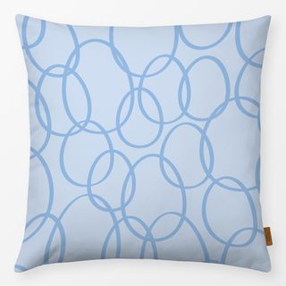 Kissen Abstract Easter Shapes Blue