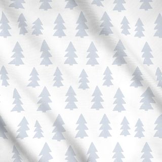 Meterware Cozy Christmas Forest White
