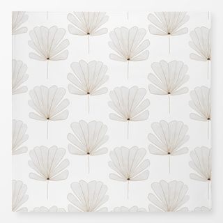 Tischdecke Blossoms White