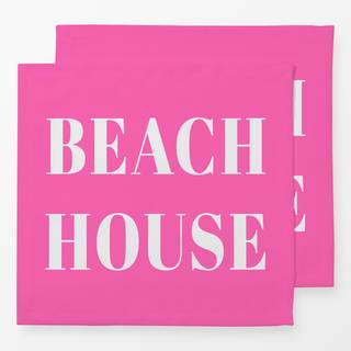 Servietten Beach House hot pink