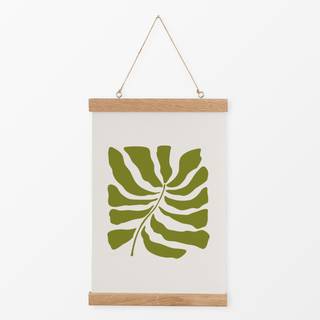 Textilposter Funky leaf