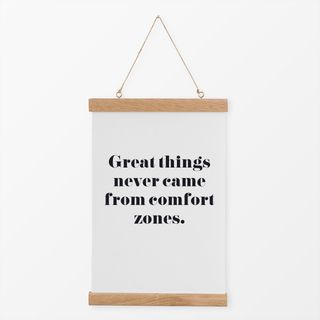 Textilposter Comfortzone