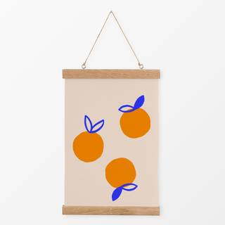 Textilposter Orangen