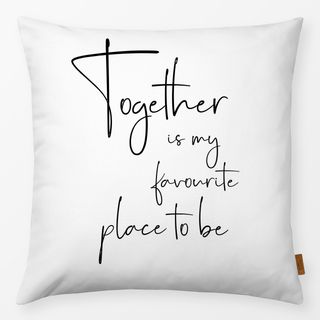 Kissen Together Quote