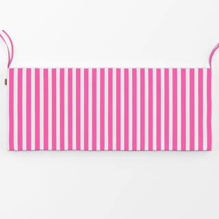 Bankauflage Bold Stripes hot pink