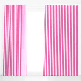 Dekovorhang Bold Stripes hot pink
