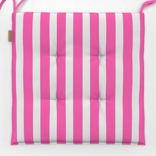 Sitzkissen Bold Stripes hot pink