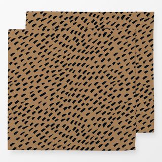Servietten Marker ocher