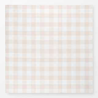 Tischdecke Pink Weiß Gingham Grid 2