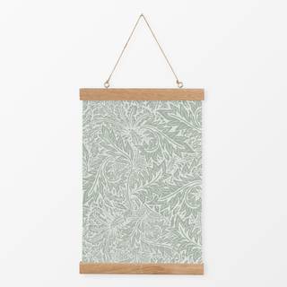 Textilposter William Morris blumen sage