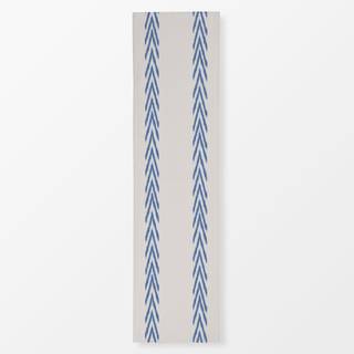 Tischläufer Stripes Ikat Blue