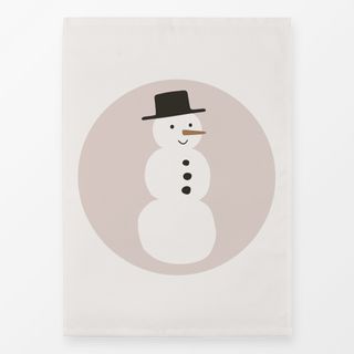 Geschirrtücher Snowman light brown