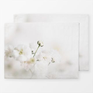 Tischset White Flower