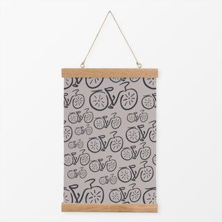 Textilposter Fahrrad