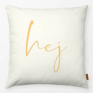 Kissen hej Creme Gelb