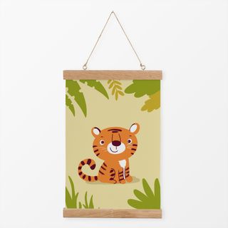 Textilposter Kleiner Tiger