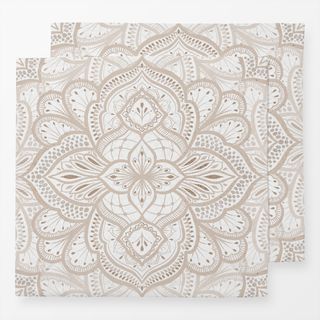 Servietten Beige boho Marrakesh Fliese 2