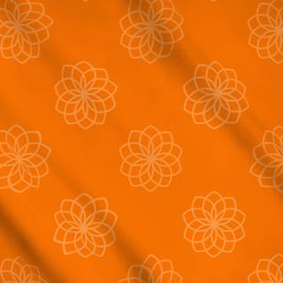 Meterware Traumfaenger Blume Orange