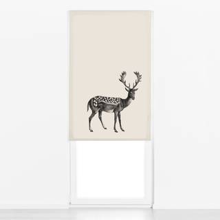 Raffrollo Vintage Holidays Hirsch
