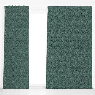 Dekovorhang Minidot Green