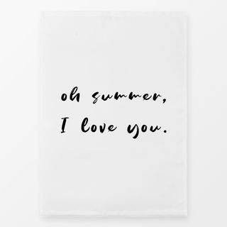 Geschirrtücher Oh Summer I Love You