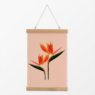 Textilposter Tropische Blume
