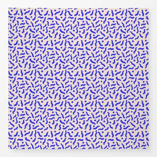Tischdecke Wellen Blau