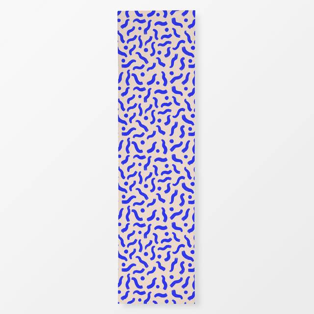 Tischläufer Wellen Blau