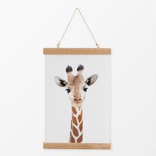 Textilposter Baby Giraffe