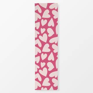 Tischläufer Hearts pink rosa