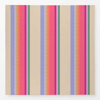 Tischdecke Warmer Sommer Streifen