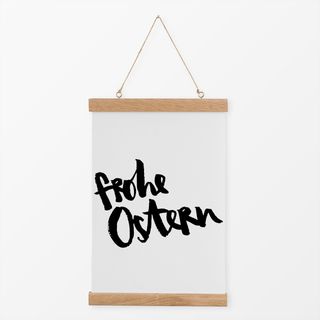 Textilposter Frohe Ostern