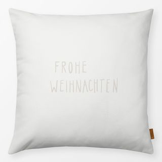 Kissen Frohe Weihnachten Lettering