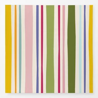 Tischdecke Kunterbunte Sommer Streifen