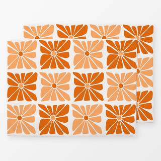 Tischset Blooming orange