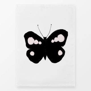 Geschirrtücher Schmetterling Weiß