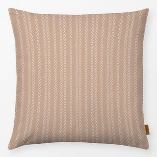 Kissen Winter Geo beige light brown