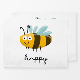 Tischset Bee happy