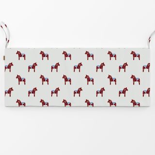 Bankauflage Muster Dalapferd