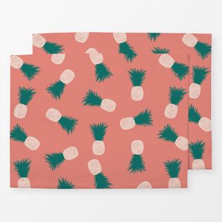 Tischset Summer Pineapple Coral